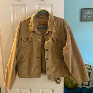 Levi’s corduroy jacket with wide sleeves